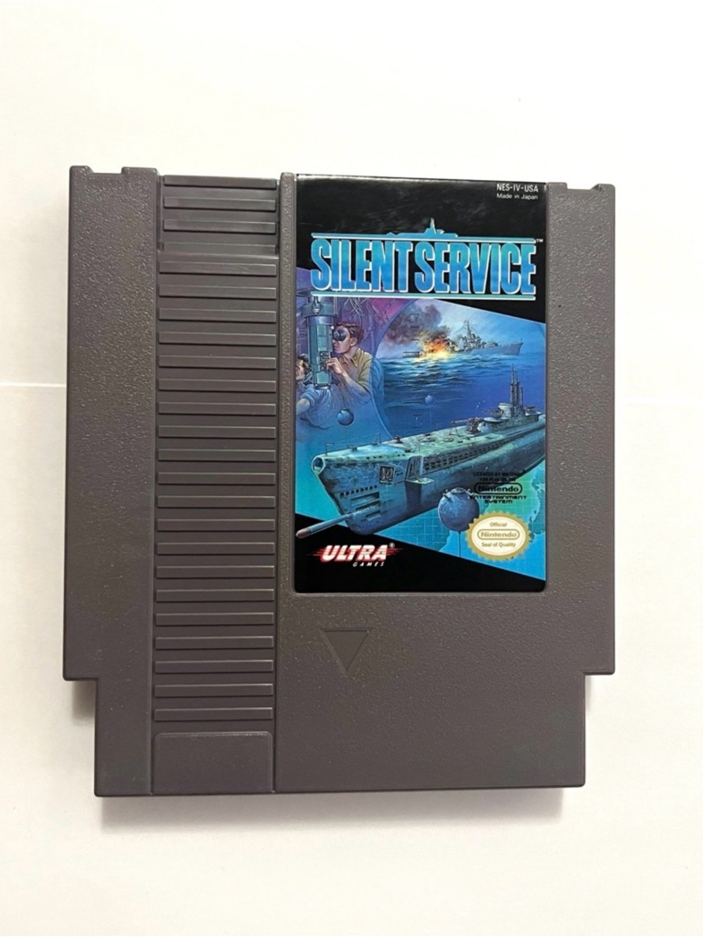Silent Service (Nintendo NES, 1989) Authentic Cartridge Only - Tested